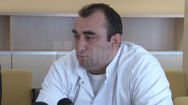 Bioinginerul Dragoş Vicoveanu, şeful Serviciului Managementul calităţii serviciilor medicale