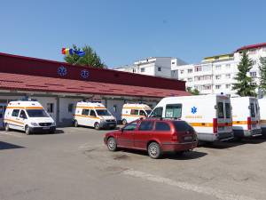 Ambulanțele A și B din dotarea SAJ Suceava