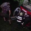 Mașina implicată în accidentul de la Horodnic s-a răsturnat după ce a lovit capul de pod