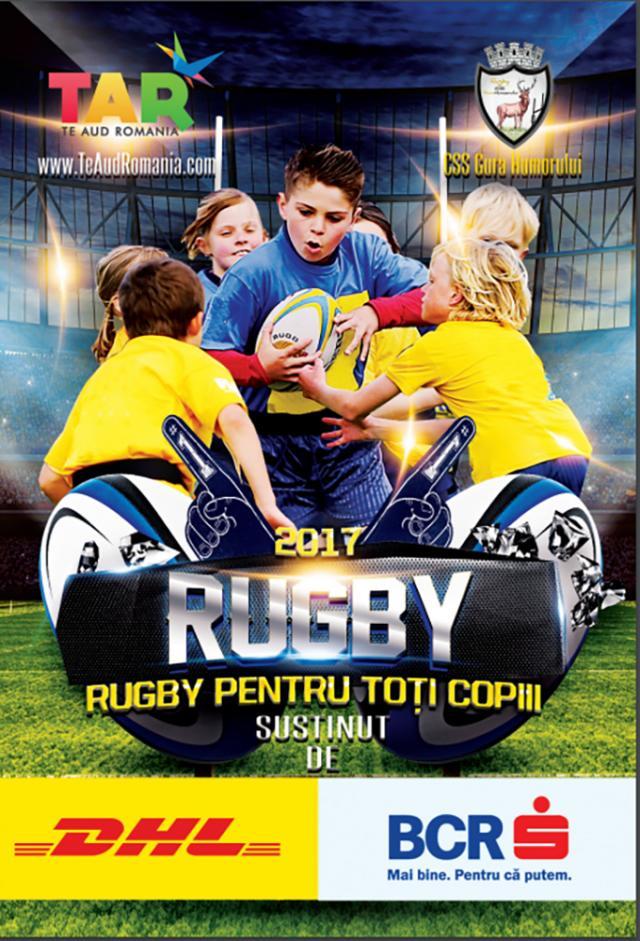 Nouă elevi humoreni care joacă rugby vor primi astăzi, într-un cadru festiv, burse sportive din partea unor sponsori