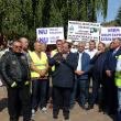 Sucevenii au susţinut protestul pentru construcţia autostrăzii Ungheni - Iaşi - Târgu Mureş