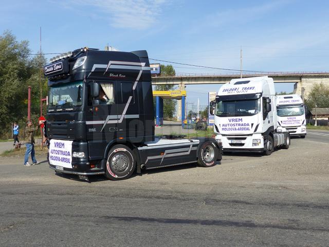 Sucevenii au îngroşat rândul protestatarilor care au solicitat construcţia autostrăzii Ungheni - Iaşi - Târgu Mureş