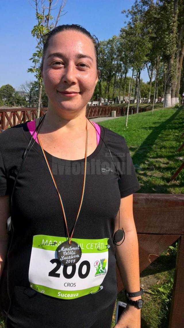 Medicul neonatolog Mihaela Babliuc a alergat 11 km la Maratonul Cetăţii pentru pacienţii ei născuţi prematur