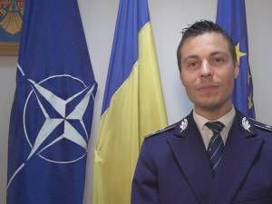 Comisarul Ionuț Epureanu, purtătorul de cuvânt al Inspectoratului de Poliție Județean Suceava