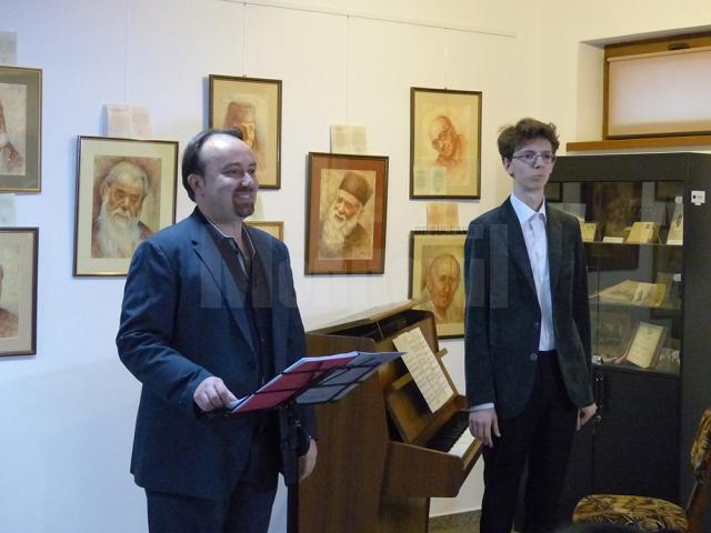 Seara de muzică franceză oferită de tenorul Rudolf Buchman şi pianistul Nicolae Constantinescu