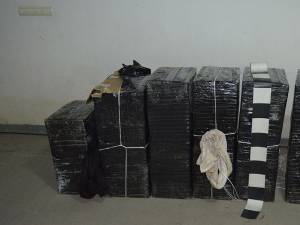 Țigările de contrabandă au fost confiscate
