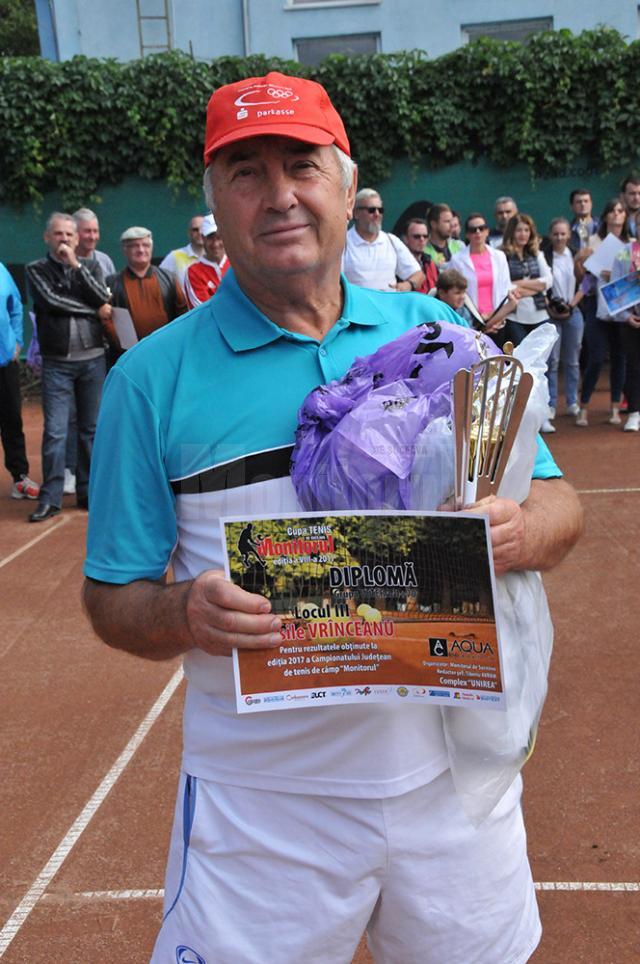 Vasile Vrînceanu, locul trei la categoria Veterani, peste 70 de ani