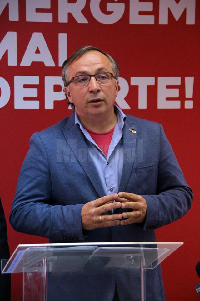 Preşedintele interimar al Organizaţiei Municipale Suceava a PSD, Dan Ioan Cuşnir