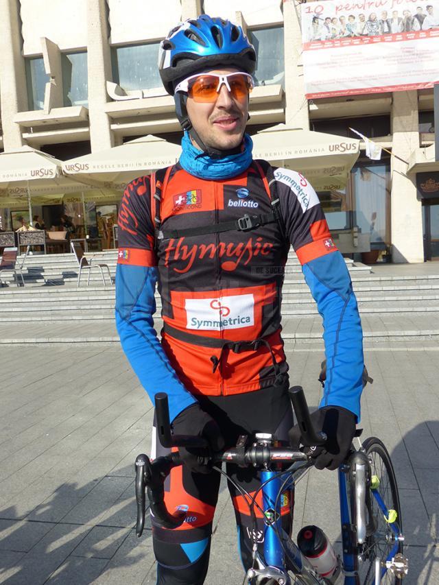 Constantin Lucuţar, ciclistul care a avut ideea de a parcurge 1.000 de km în timp record