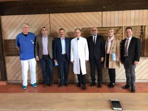 Delegaţia Spitalului Judeţean Suceava s-a întâlnit cu conducerea celei mai mari clinici de neurochirurgie din Germania