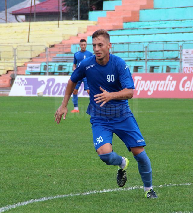 Robert Ciobanu a reușit un hat-trick în meciul cu Galați