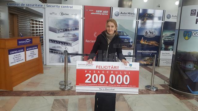 Aeroportul Suceava a depăşit anul acesta cifra de 200.000 de pasageri