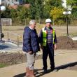 Primarul Ion Lungu a verificat în teren lucrările de investiții ale municipalității
