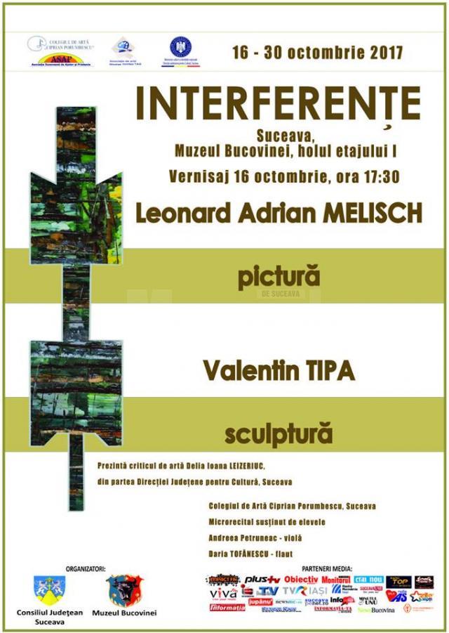Expoziția „Interferențe” - pictură și sculptură la Muzeul de Istorie Suceava
