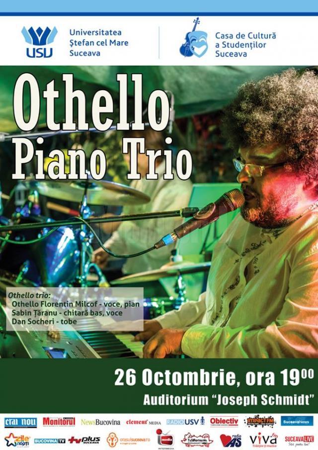 Othello Piano Trio concertează la Suceava