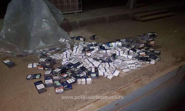 Cantităţi importante de ţigări de contrabandă confiscate, în urma unor acţiuni de control