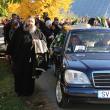 Cortegiul funerar a mers la Rotopănești, localitatea natală a preotului