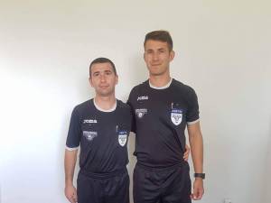 Andrei Pișta și Vlad Hazi au promovat examenul pentru Liga a III-a