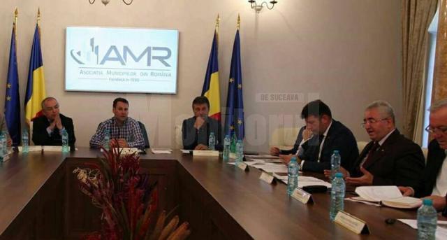 Primarul Ion Lungu la Comitetul Director al Asociației Municipiilor din România