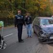 Accidentul s-a petrecut chiar la ieşirea din Suceava