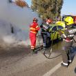 Incendiul a fost violent