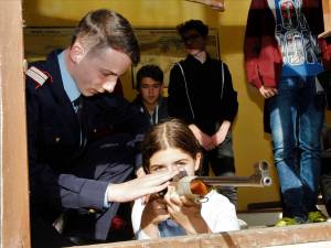 Invitaţii au experimentat pentru o zi viaţa de licean militar FOTO Laurentiu Sbiera