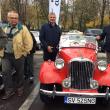 Automobilul Singer, marcă englezească, o mașină cabrio fabricată în anul 1952, unică în România