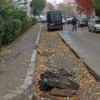 Străzile distruse de lucrările de termoficare din Zamca, fără şanse de refacere curând