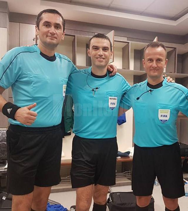 Hațegan, Șovre și Gheorghe vor arbitra clasicul Brazilia - Anglia din semifinalele Mondialelor de juniori