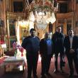 Oliver Mark la biserica din Fălticeni