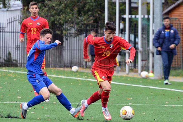Alex Longher a fost titular în cea de-a doua partidă amicală dintre România şi Moldova