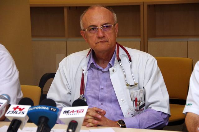 Dr. Mihai Ardeleanu, purtatorul de cuvant al Spitalului de Urgenta Suceava
