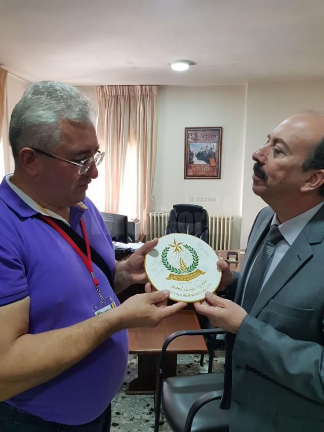 Primarul Ion Lungu a pus bazele unui parteneriat între Suceava și Bethlehem