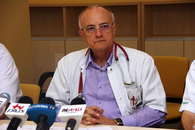 Purtătorul de cuvânt al spitalului, dr. Mihai Ardeleanu