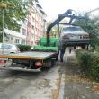 Sute de rable abandonate pe străzile municipiului Suceava, prin parcări sau pe spaţii verzi, ridicate