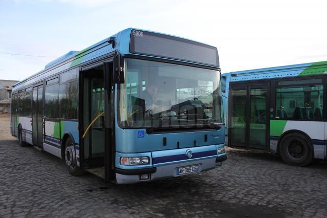 Autobuzele aduse din Franta stau mult mai bine la dotari dar si la km parcursi