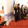 Prof. univ. DHC Sanda-Maria Ardeleanu, alături de alte participante la Conferinţa Femeilor din Francofonie