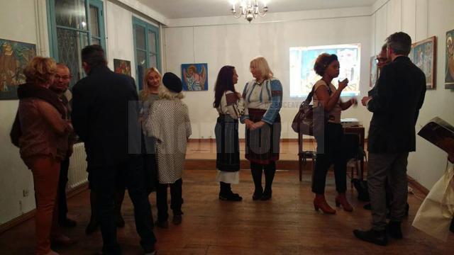 Dramaturgul Matei Vişniec a participat la deschiderea expoziţiei ”Culorile Bucovinei”, la Paris