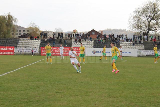 Foresta s-a impus cu 1 - 0 pe terenul Pandurilor. Foto MIRCEA OGLINDOIU