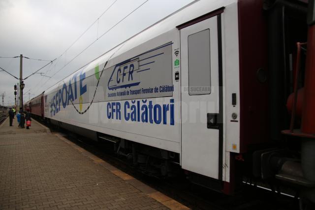 Vagonul CFR modernizat în cadrul campaniei #SEPOATE a ajuns la Suceava
