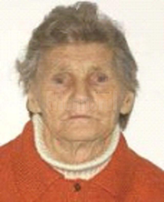 Bătrână de 84 de ani, dispărută de la domiciliu