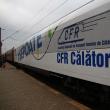 Vagonul CFR modernizat a ajuns în Gara Burdujeni, din municipiul Suceava