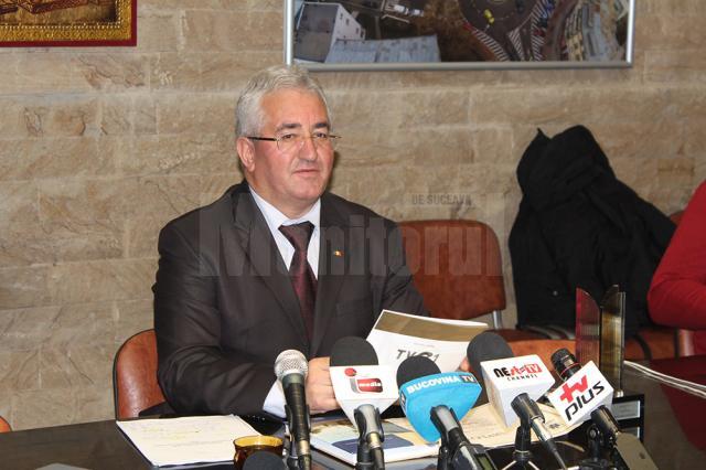 Primarul Sucevei, Ion Lungu, estimează că veniturile municipalității vor scade cu 5-7 milioane de euro anual