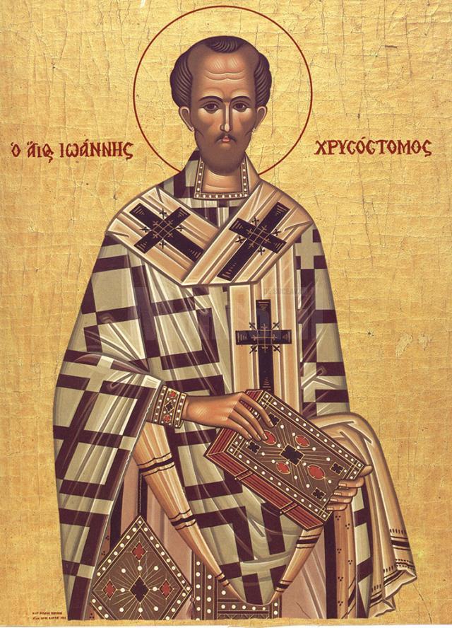 Sfântul Ioan Gură de Aur - patriarhul Constantinopolului