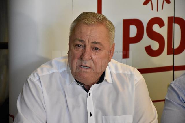 Preşedintele PSD Suceava, senatorul Ioan Stan
