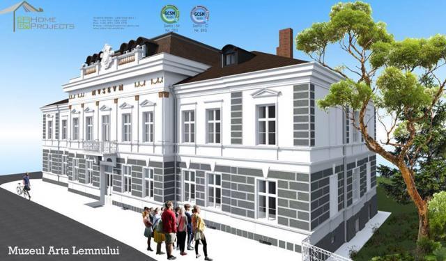 Așa va arăta „Muzeul lemnului” din Câmpulung Moldovenesc după reabilitare