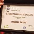 Suceava a primit distincţia de "Destinaţie Europeană de Excelenţă” la Târgul de Turism al României