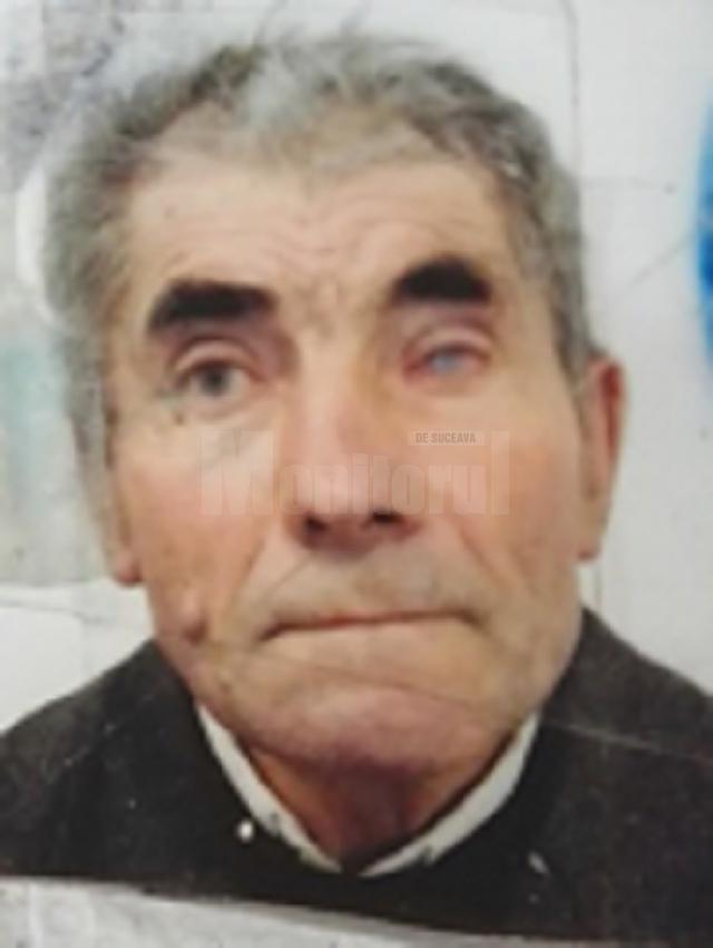 Poliţia desfăşoară activităţi de căutare a unui bătrân, Ioan Iacob, în vârstă de 80 de ani din municipiul Fălticeni, județul Suceava, care a plecat de la domicliu marţi și nu a mai revenit.