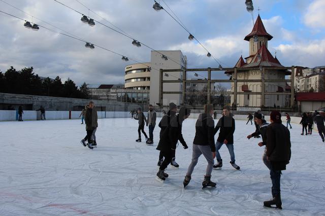 Patinoarul din Areni se deschide pe 28 noiembrie, de Ziua Bucovinei