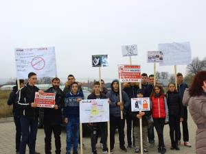 Marș antiviolență desfășurat la Marginea